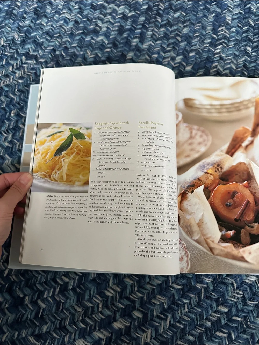Cookbook “Martha Stewarts Healthy Quick Cook” 1997